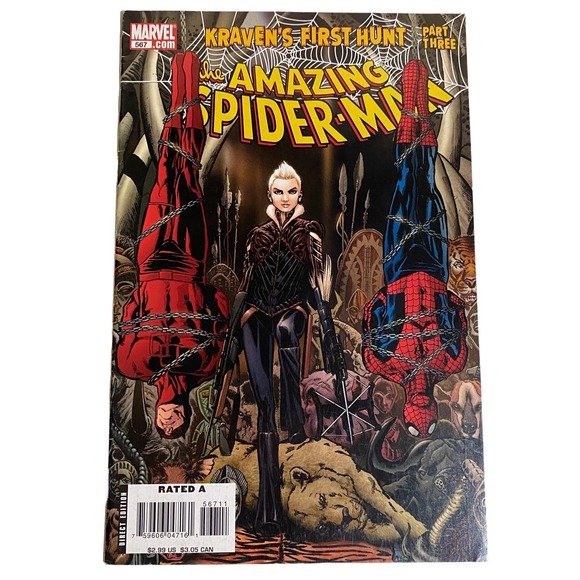 Marvel Amazing Spider-Man #567 Oct 2008 1st App Sasha Kravinoff Comic Book - Picture 1 of 13